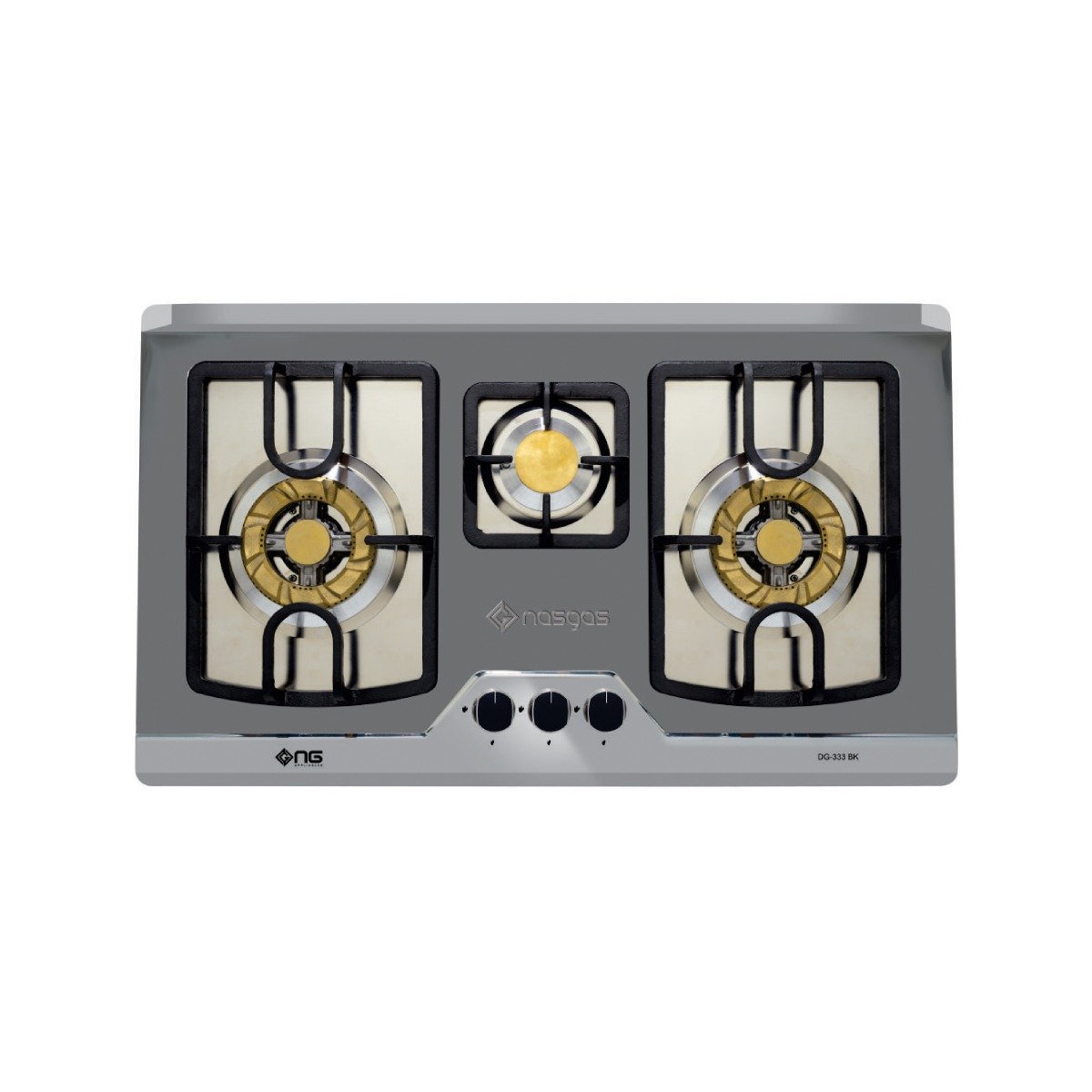 Nasgas DG‑333 BK Gas Kitchen Hob