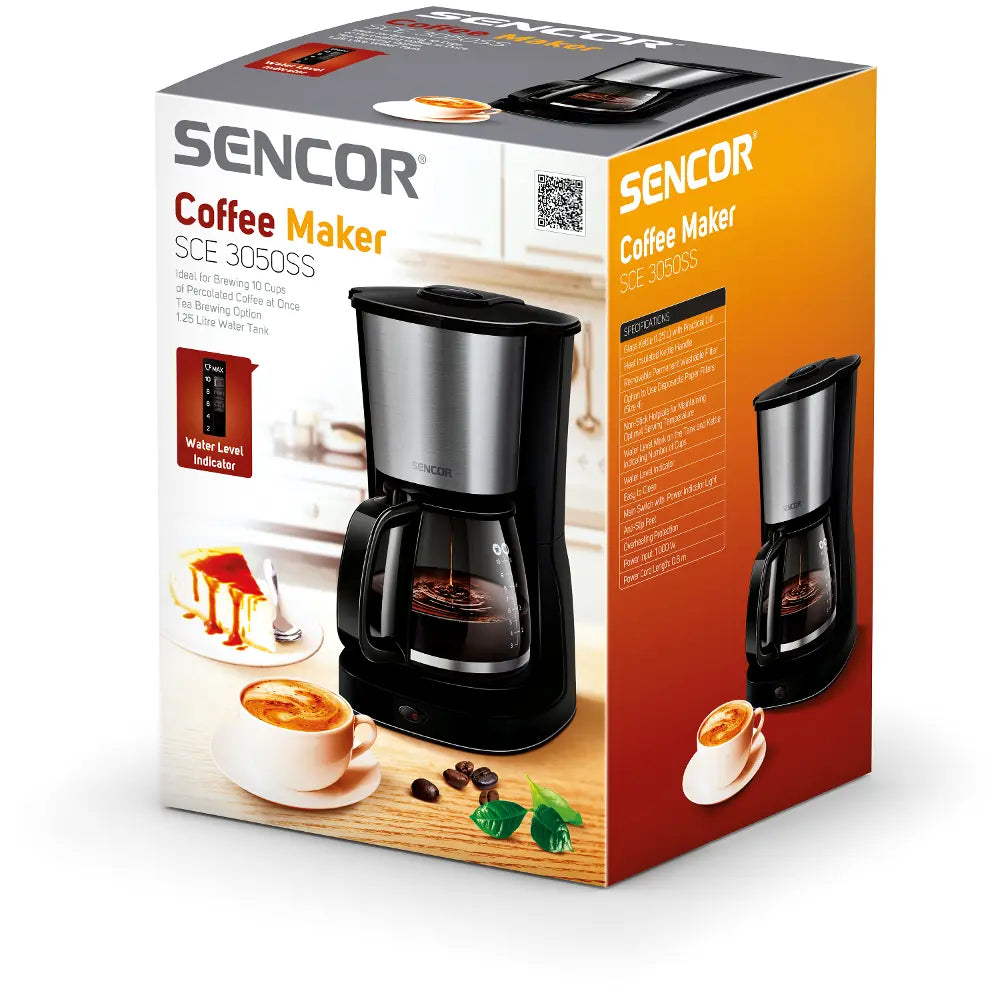 Sencor SCE 3050SS Drip Coffee Maker