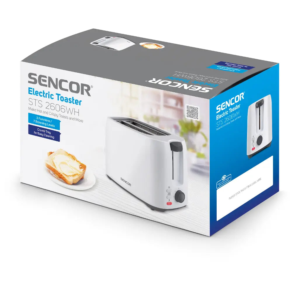 Sencor STS 2606WH 2-Slice Toaster