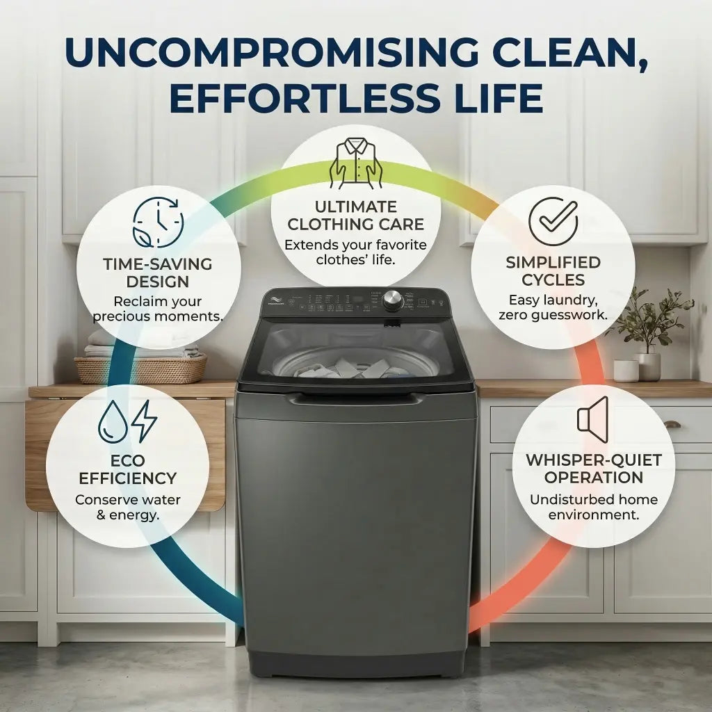 Haier HWM150-B699S8 Top Load Washing Machine