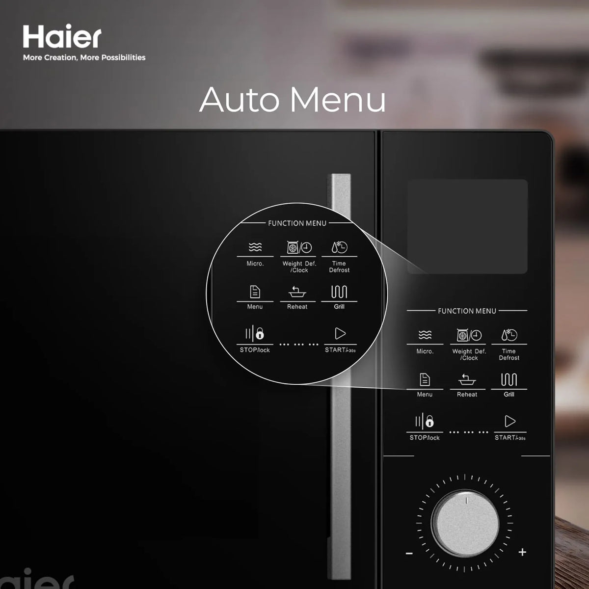 Haier HMW-28100DG Microwave Oven