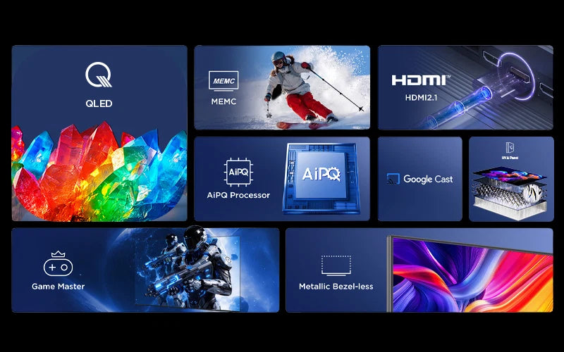 TCL iFFALCON 65U65A Pro 65″ 4K QLED TV