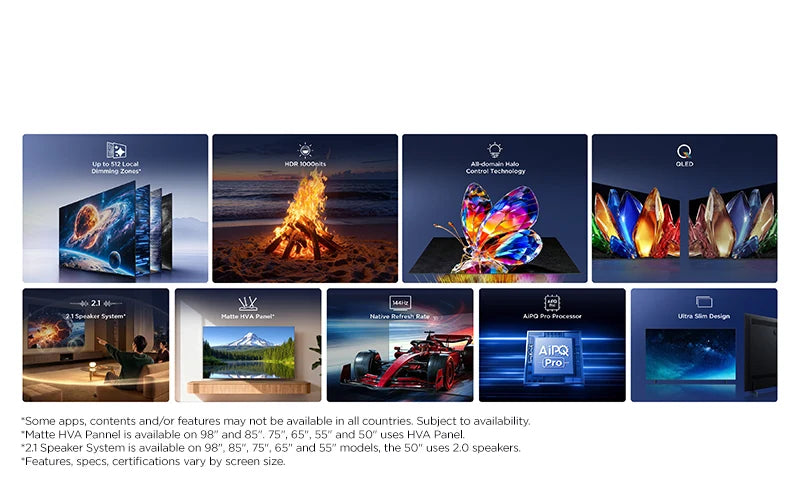 TCL iFFALCON 75U95A 75″ QD-MiniLED 4K TV