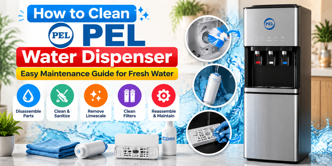 How to Clean PEL Water Dispenser: Easy Maintenance Guide for Fresh Water