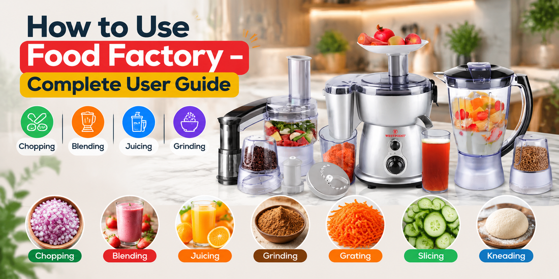 How to Use Food Factory – Complete User Guide