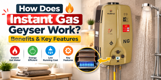 How Does Instant Gas Geyser Work? Benefits & Key Features