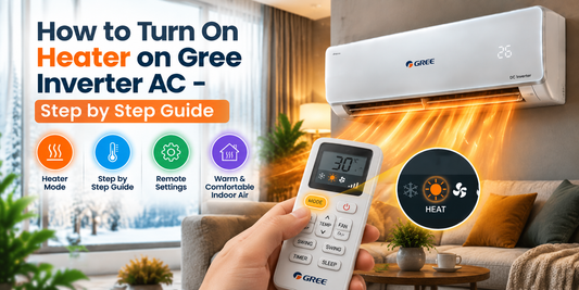 How to Turn On Heater on Gree Inverter AC – Step by Step Guide