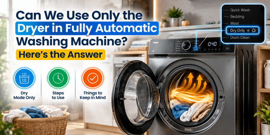 Can We Use Only the Dryer in Fully Automatic Washing Machine? Here’s the Answer