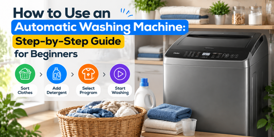 How to Use an Automatic Washing Machine: Step-by-Step Guide for Beginners