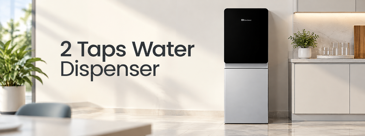 2 Taps Water Dispenser
