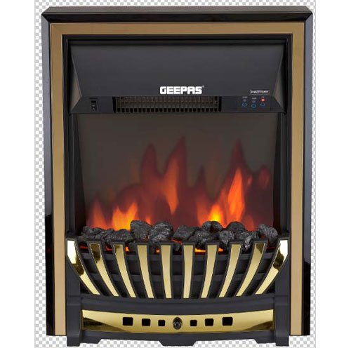 Geepas GRH28582P Coal Flame Effect Electric Heater
