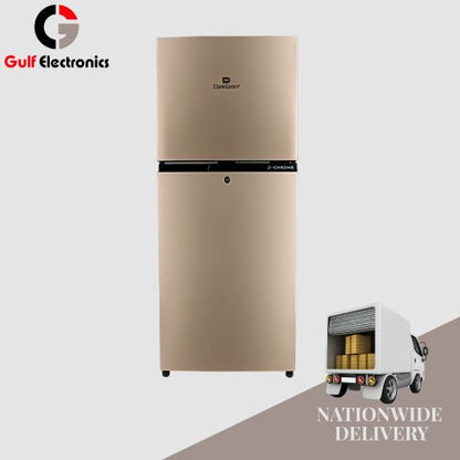Dawlance 9178 e-Chrome Metallic Gold Double Door Refrigerator