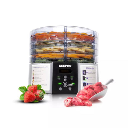Geepas GFD63013UK Food Dehydrator