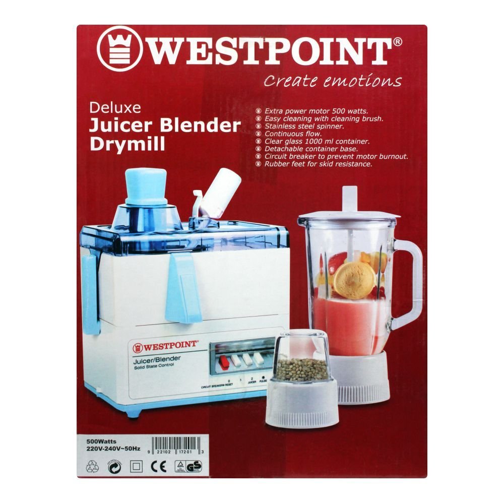 WestPoint WF‑7201GL Juicer Blender