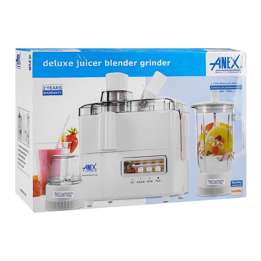 Anex AG-178GL Deluxe Juicer Blender