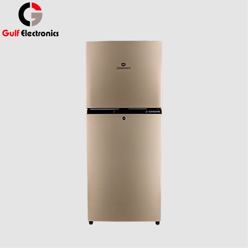 Dawlance 9178 e-Chrome Metallic Gold Double Door Refrigerator