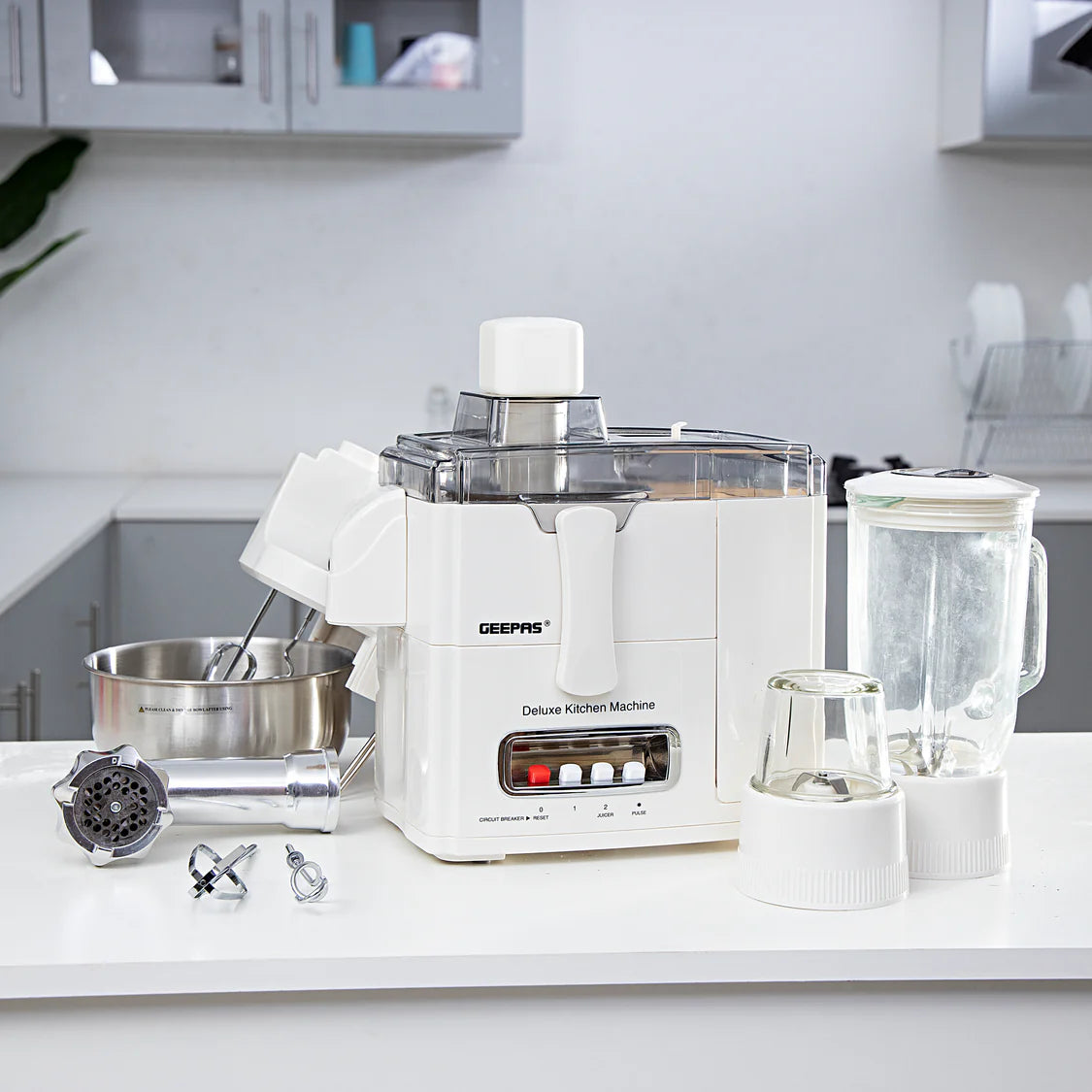 Geepas GSB1650 10-in-1 Food Processor