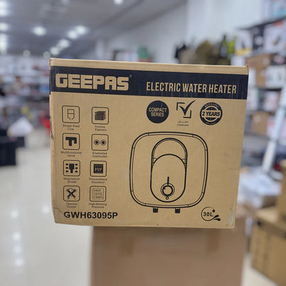 Geepas GWH-63095P Electric Geyser 30 Liter