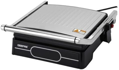 Geepas Digital Stainless Steel Grill Maker GGM36557