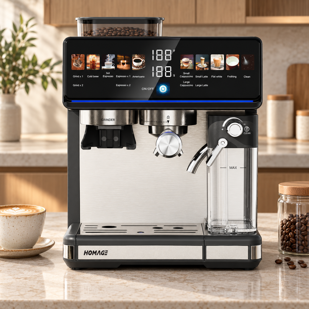 Homage HCM-26A28 Coffee Machine