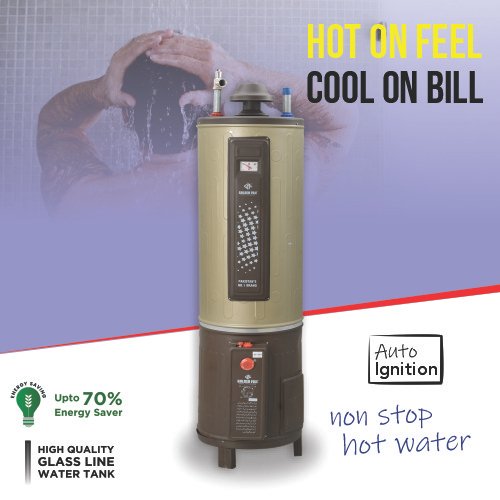Golden Fuji #GF‑35GE Gas + Electric Water Heater