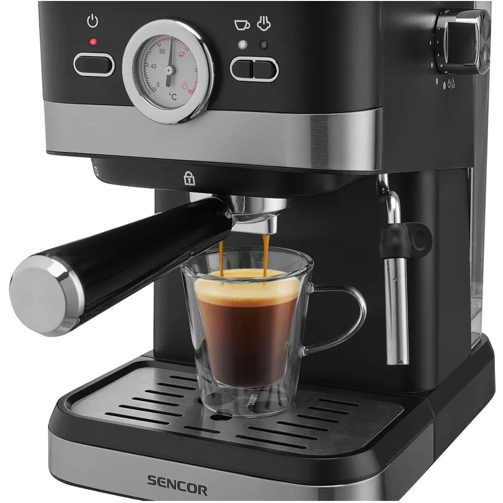 Sencor SES 1721BK 20-Bar Espresso Coffee Maker