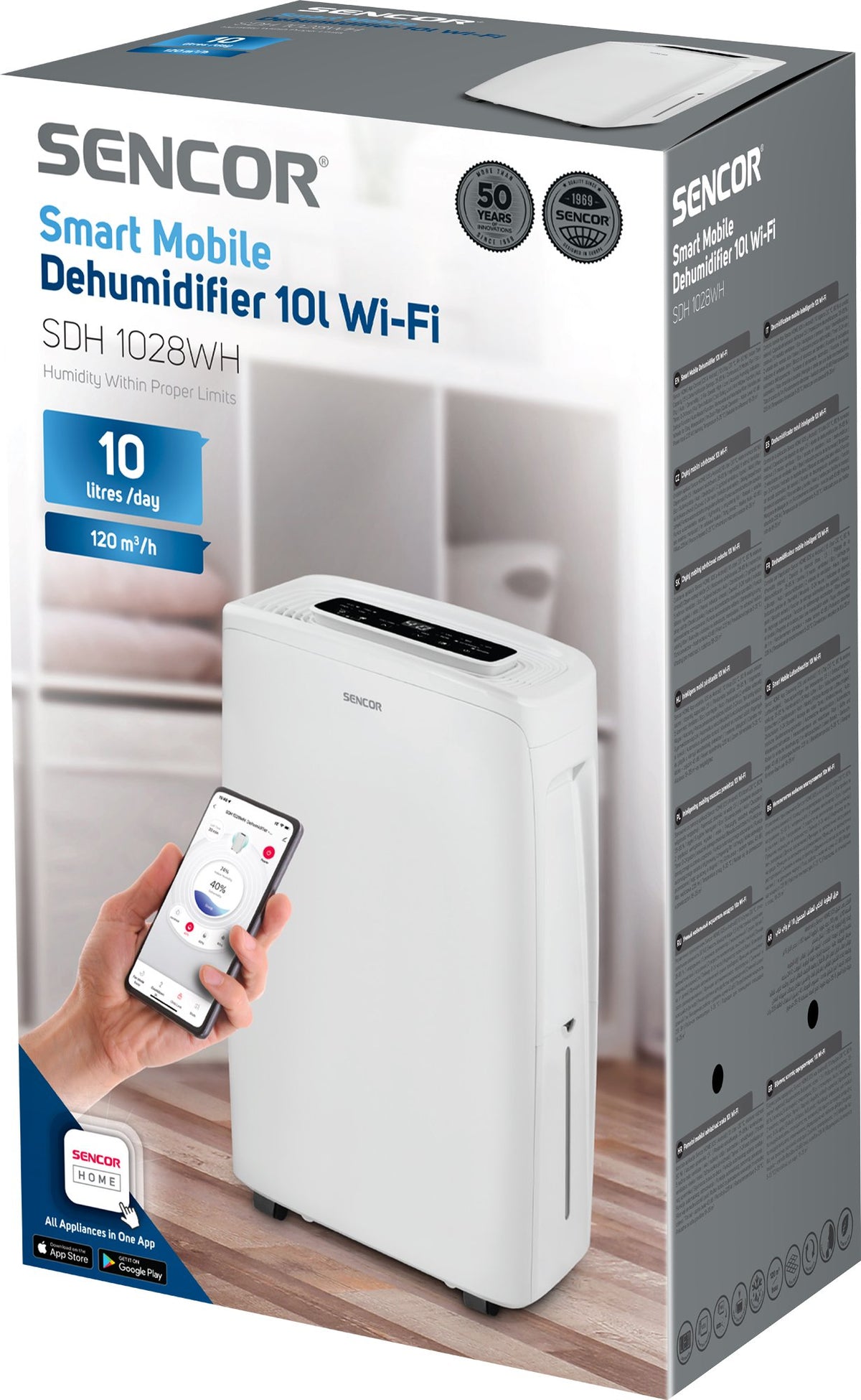 Sencor SDH 1028WH Smart Dehumidifier