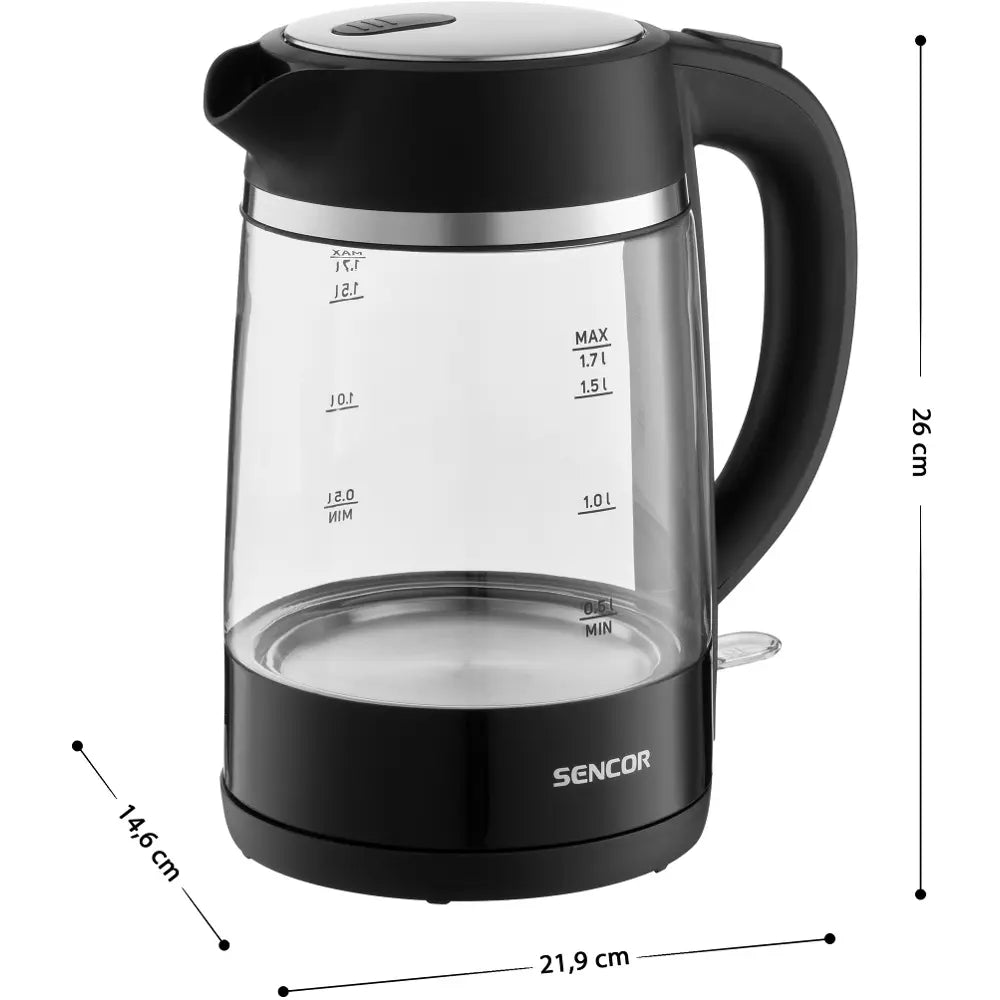 Sencor SWK 2711BK Glass Electric Kettle