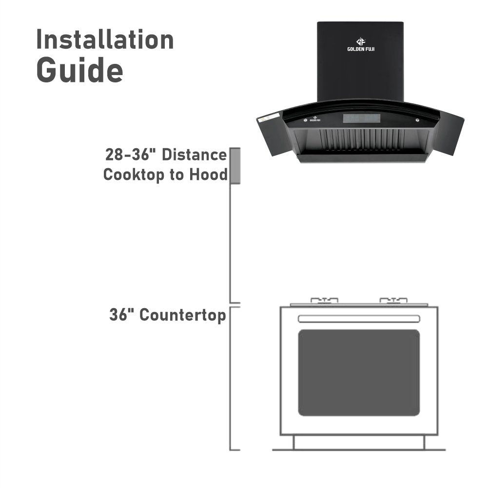 Golden Fuji GF-300 Range Hood