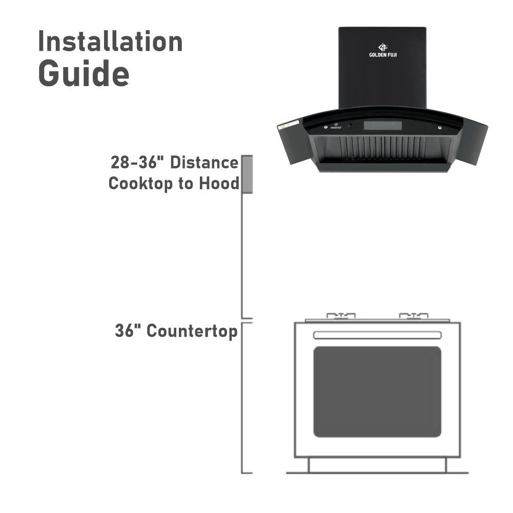 Golden Fuji GF-500 Range Hood