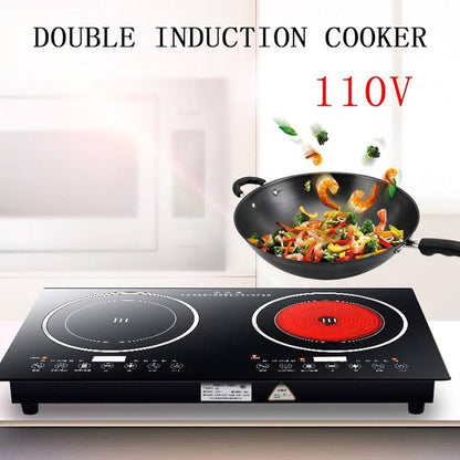 Geepas GHP6132 Double Burner Infrared Cooker
