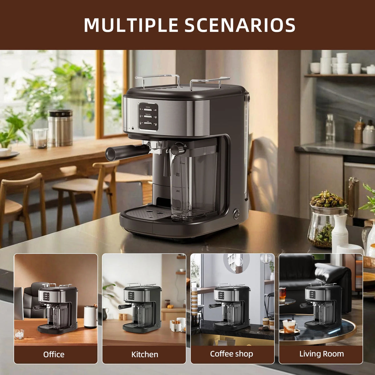 Geepas Coffee Maker GCM-1215SA