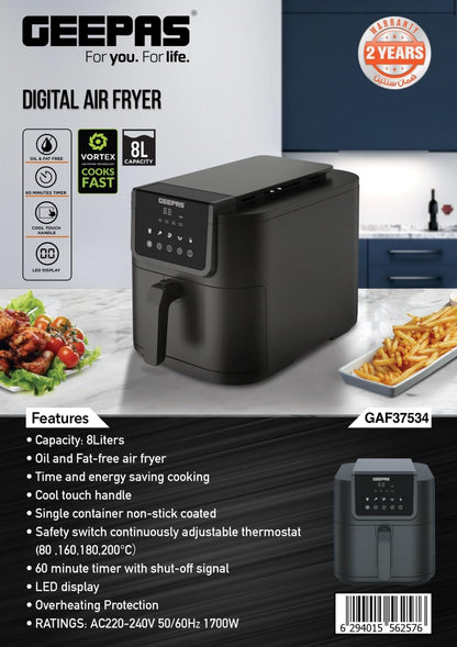 Geepas GAF37534 Digital Air Fryer