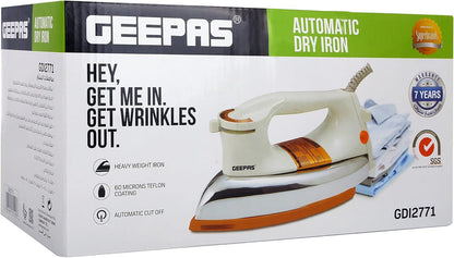 Geepas GDI-2771 Dry Iron