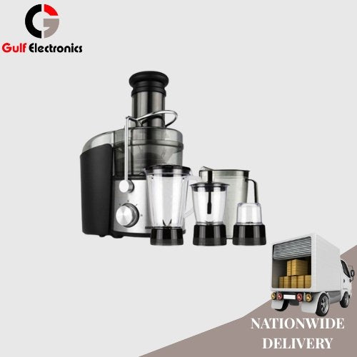 Geepas GJE‑46015P 4‑In‑1 Juicer Blender