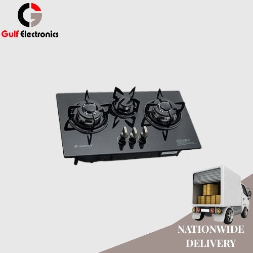 Three Burner Glass Top Gas Hob GT-3
