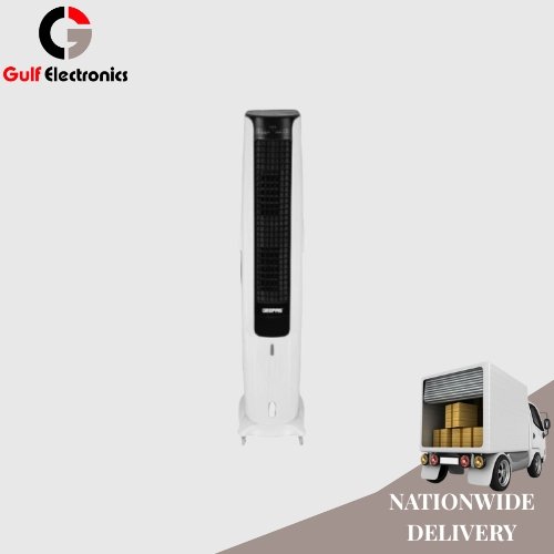 Geepas GAC 9458 Jumbo Room Air Cooler Jumbo Size Black Colour