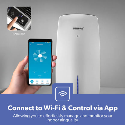 Geepas GAP63073UK Digital Air Purifier & Humidifier