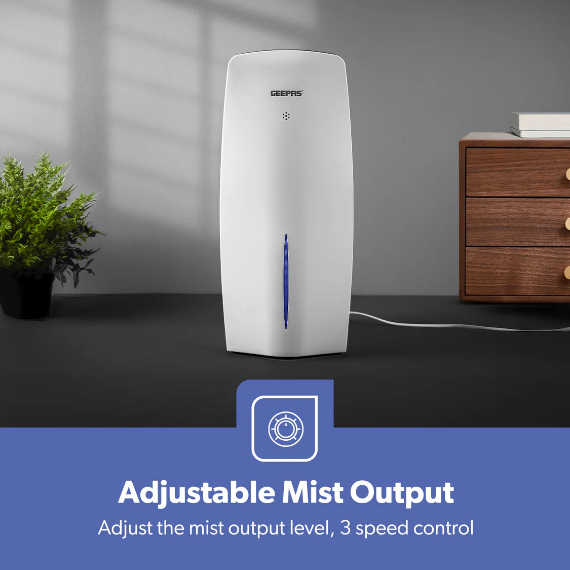 Geepas GAP63073UK Digital Air Purifier & Humidifier