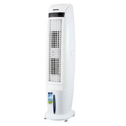Geepas GAC 9441 Room Air Cooler – Powerful Cooling in an Elegant White Design