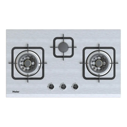 Haier HCC-Q87388 3 Burner Stainless Steel Hob