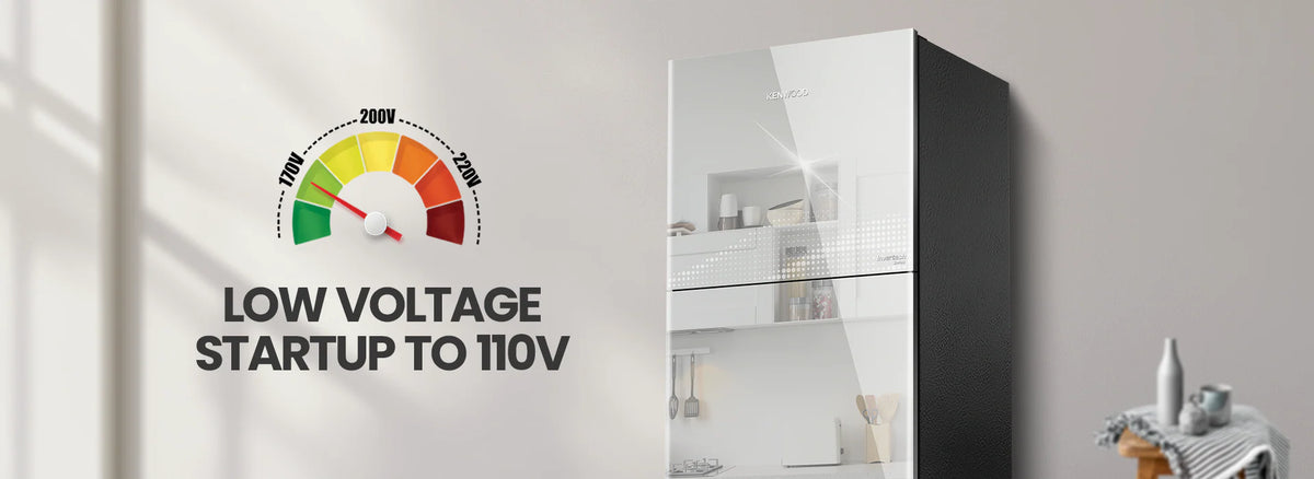 Kenwood KRF‑26657 GD Mirror Inverter Refrigerator