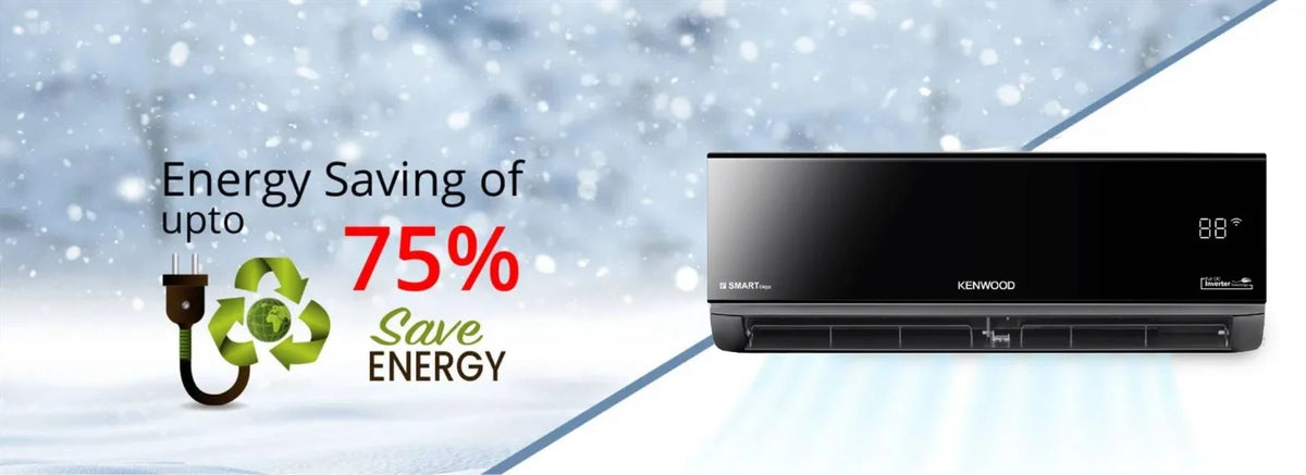 Kenwood KES‑1866S E‑Smart Onyx 1.5 Ton Inverter Split AC