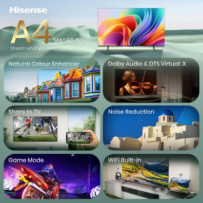 Hisense 40" A4S FHD Smart TV