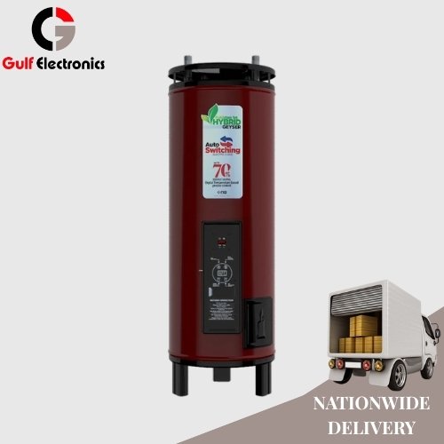NasGas NWH-100 HYB Hybrid Electric & Gas Geyser