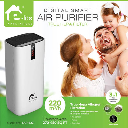 E‑Lite EAP‑922 Digital Smart Air Purifier