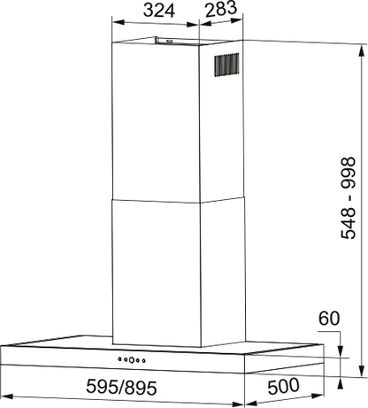 Franke TIBER 90 XS Hood