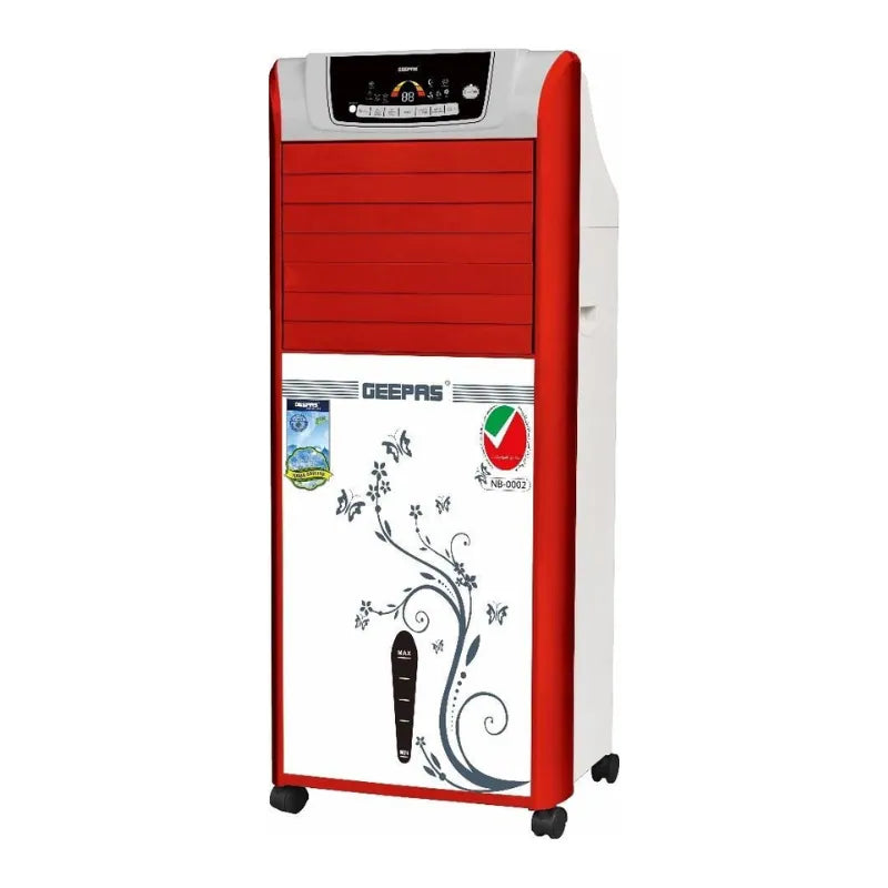 Geepas GAC-9444 Room Air Cooler Red colour small size