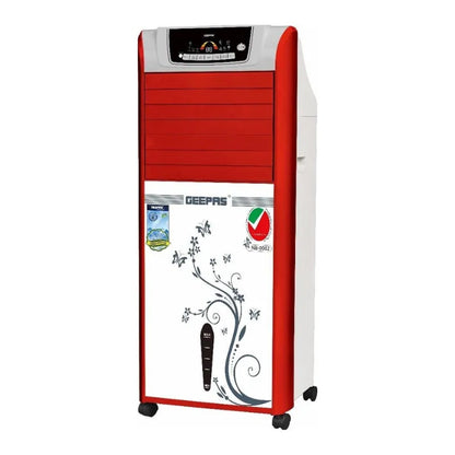 Geepas GAC-9444 Room Air Cooler Red colour small size