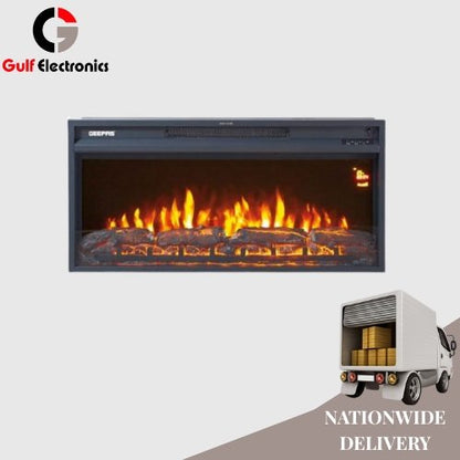 Geepas GRH28583P Electric Flame Effect Heater